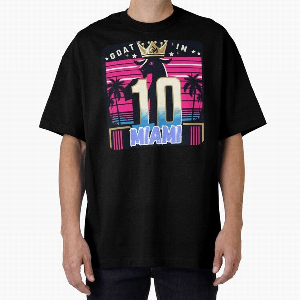 GOAT IN MIAMI | Messi Classic T-Shirt Fuel the Hype around FIFA World Cup 2026 Filled with Messi, CR7 and Mbappe, England Energy, Fan Favorite Moments, National Team Passion, Big Match Drama and Soccer History; Perfect for People Who Love