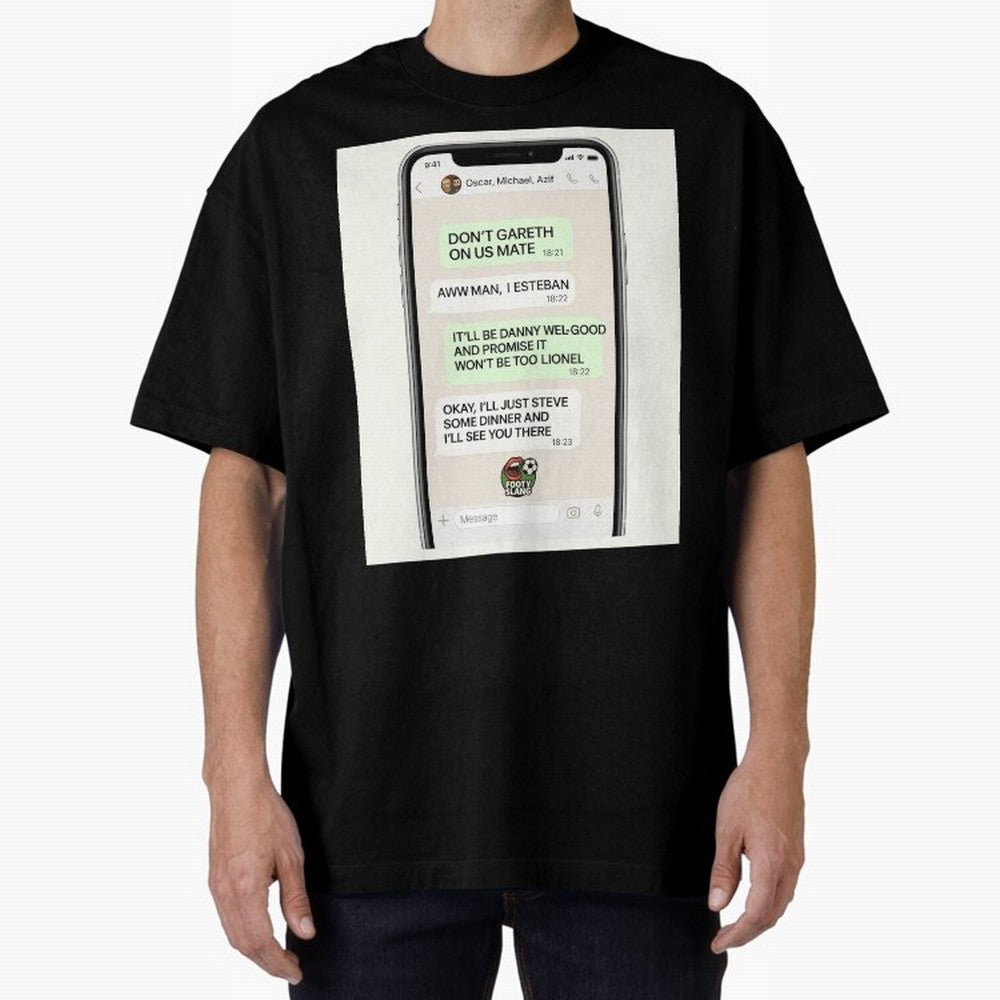 Football Slang WhatsApp Banter ¨C Classic Footy Chat Art Classic T-Shirt Turn Football Passion into Global Football Passion for FIFA World Cup 2026 USA Canada Mexico, Highlighting Messi, CR7 and Mbappe, Brazil, Portugal and Argentina, Vintage