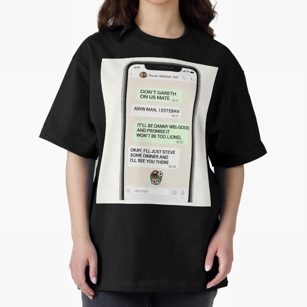 Football Slang WhatsApp Banter ¨C Classic Footy Chat Art Classic T-Shirt Turn Football Passion into Global Football Passion for FIFA World Cup 2026 USA Canada Mexico, Highlighting Messi, CR7 and Mbappe, Brazil, Portugal and Argentina, Vintage