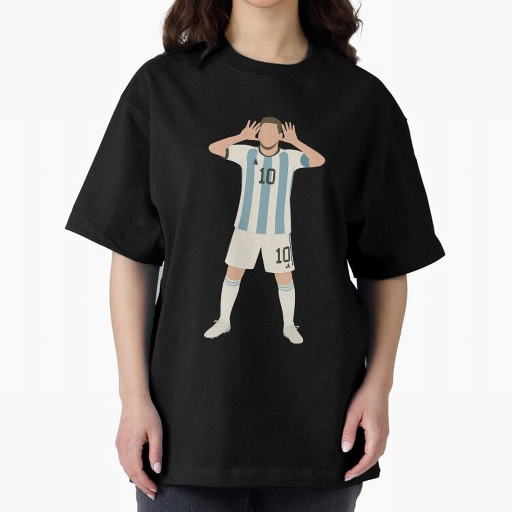 Leo Messi World Cup Celebration Classic T-Shirt Show Your Stadium Side during FIFA World Cup 2026 for Fans of Messi, CR7 and Mbappe and Argentina, France and Brazil, Bringing Stadium Memories, Football Loyalty, International Chants and Championship