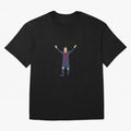Leo Messi Celebration Sticker Classic T-Shirt Stand with FIFA World Cup 2026 USA Canada Mexico Featuring Messi, Neymar and Mbappe, Netherlands Energy, Championship Spirit, Famous Goals, Roaring Crowds and International Football Unity; Ideal for