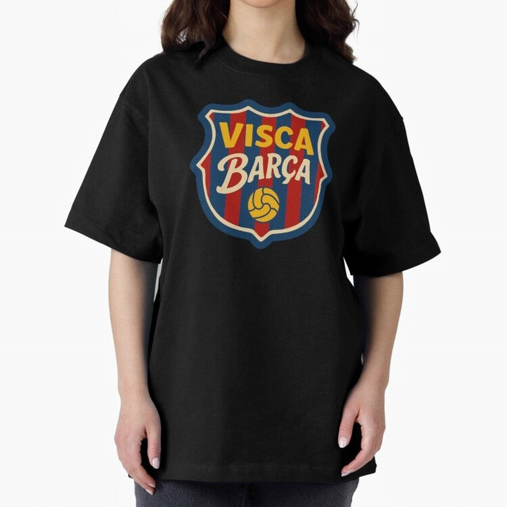 FC Barcelona Visca Barca Badge Classic T-Shirt Fuel the Hype around the FIFA World Cup 2026 Journey through Mbappe and Neymar Highlights, Netherlands Pride, Game Day Rituals, Football Legends, Country Pride and the Road to the Final; Made for