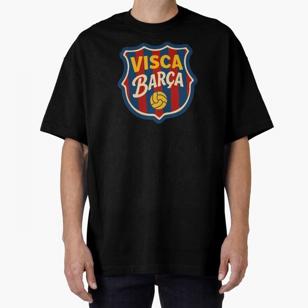 FC Barcelona Visca Barca Badge Classic T-Shirt Fuel the Hype around the FIFA World Cup 2026 Journey through Mbappe and Neymar Highlights, Netherlands Pride, Game Day Rituals, Football Legends, Country Pride and the Road to the Final; Made for