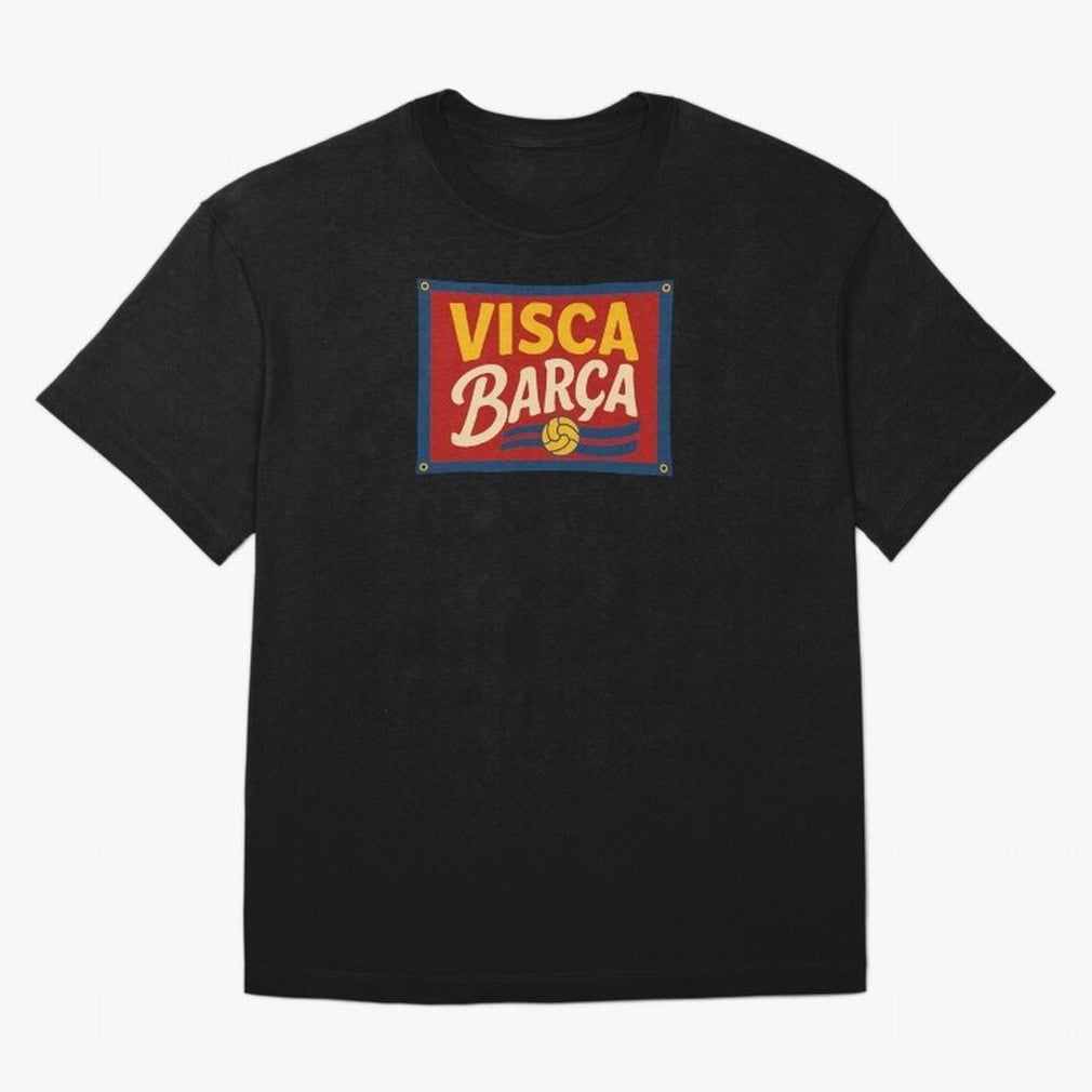 FC Barcelona Visca Barca Oversized T-Shirt Capture Stadium Memories from the FIFA World Cup 2026 USA Canada Mexico Journey through Haaland and Mbappe Highlights, Germany Pride, Football Passion, Legendary Performances, Festival Vibes and Supporter