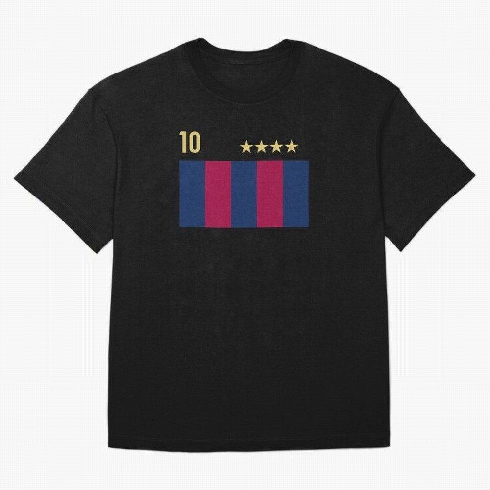Messi 10 Barcelona Classic T-Shirt Bring Match Day Fire to FIFA World Cup 2026 Spirit, Connected to England, Messi and Cristiano Ronaldo, Game Day Rituals, Football Legends, Country Pride and the Road to the Final; Made for Die Hard Supporters,