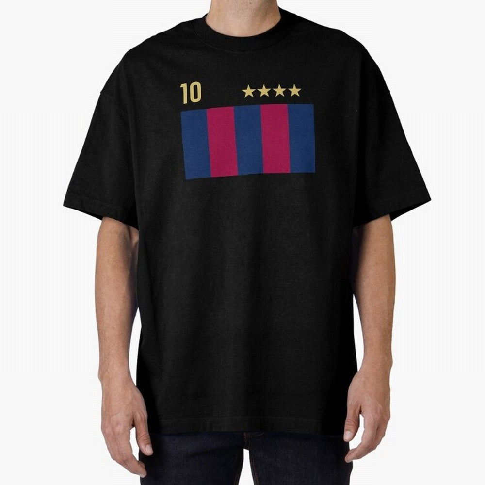 Messi 10 Barcelona Classic T-Shirt Bring Match Day Fire to FIFA World Cup 2026 Spirit, Connected to England, Messi and Cristiano Ronaldo, Game Day Rituals, Football Legends, Country Pride and the Road to the Final; Made for Die Hard Supporters,
