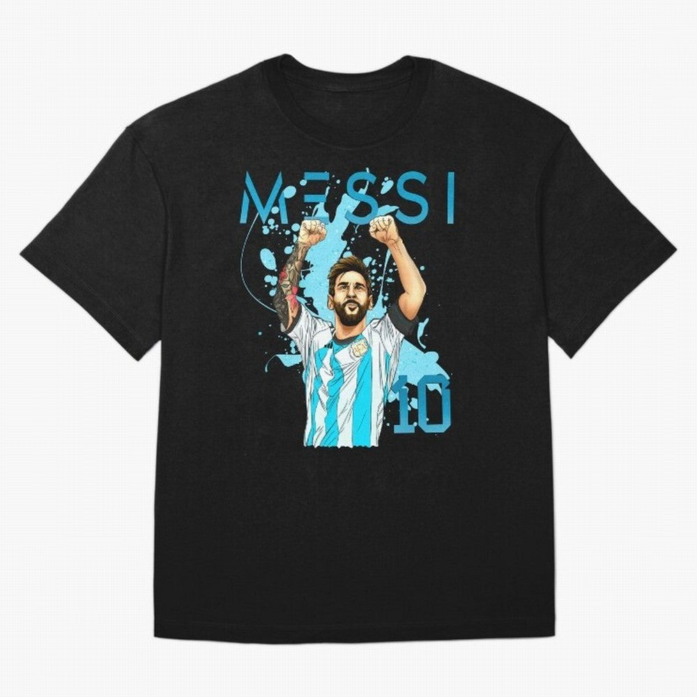 Lionel Messi GOAT Argentina Classic T-Shirt Show Fan Pride Across FIFA World Cup 2026 for Fans of Cristiano Ronaldo, Haaland and CR7 and France, Bringing Champion Mindset, Group Stage Buzz, Knockout Tension and Passionate Fan Culture; Perfect for