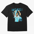 Lionel Messi GOAT Argentina Classic T-Shirt Show Fan Pride Across FIFA World Cup 2026 for Fans of Cristiano Ronaldo, Haaland and CR7 and France, Bringing Champion Mindset, Group Stage Buzz, Knockout Tension and Passionate Fan Culture; Perfect for