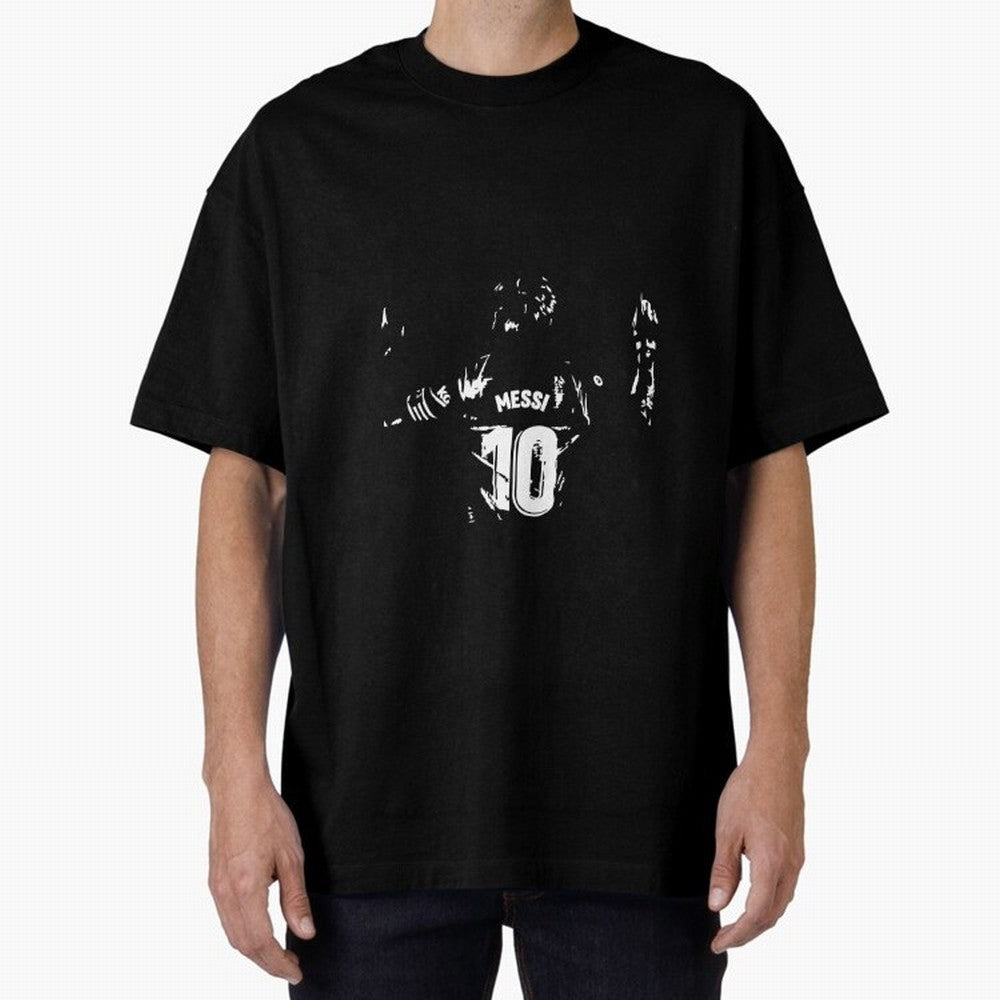 THE GOAT, LIONEL MESSI Classic T-Shirt Support Your Favorite Stars during FIFA World Cup 2026 for Fans of Messi and Portugal, Spain and Germany, Bringing Sports Nostalgia, International Competition, Famous Players and Unforgettable Victories; Built