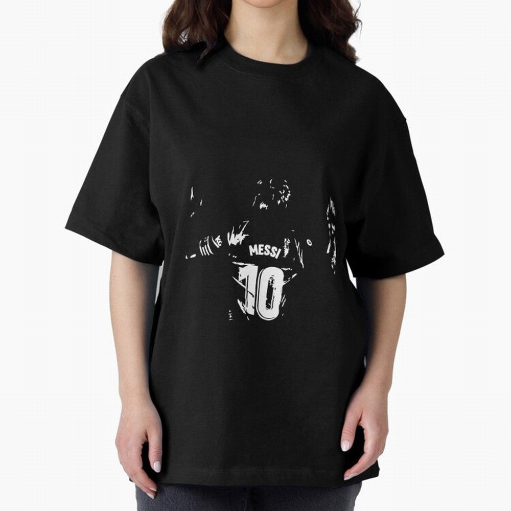 THE GOAT, LIONEL MESSI Classic T-Shirt Support Your Favorite Stars during FIFA World Cup 2026 for Fans of Messi and Portugal, Spain and Germany, Bringing Sports Nostalgia, International Competition, Famous Players and Unforgettable Victories; Built