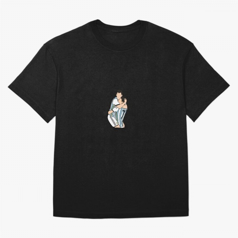 Messi and Di Maria Classic T-Shirt Upgrade FIFA World Cup 2026 Spirit, Capturing France and Portugal, Messi, CR7 and Mbappe, Stadium Chants, National Pride, Trophy Dreams and Unforgettable Football Memories; Ideal for Football Dads, Football Moms,