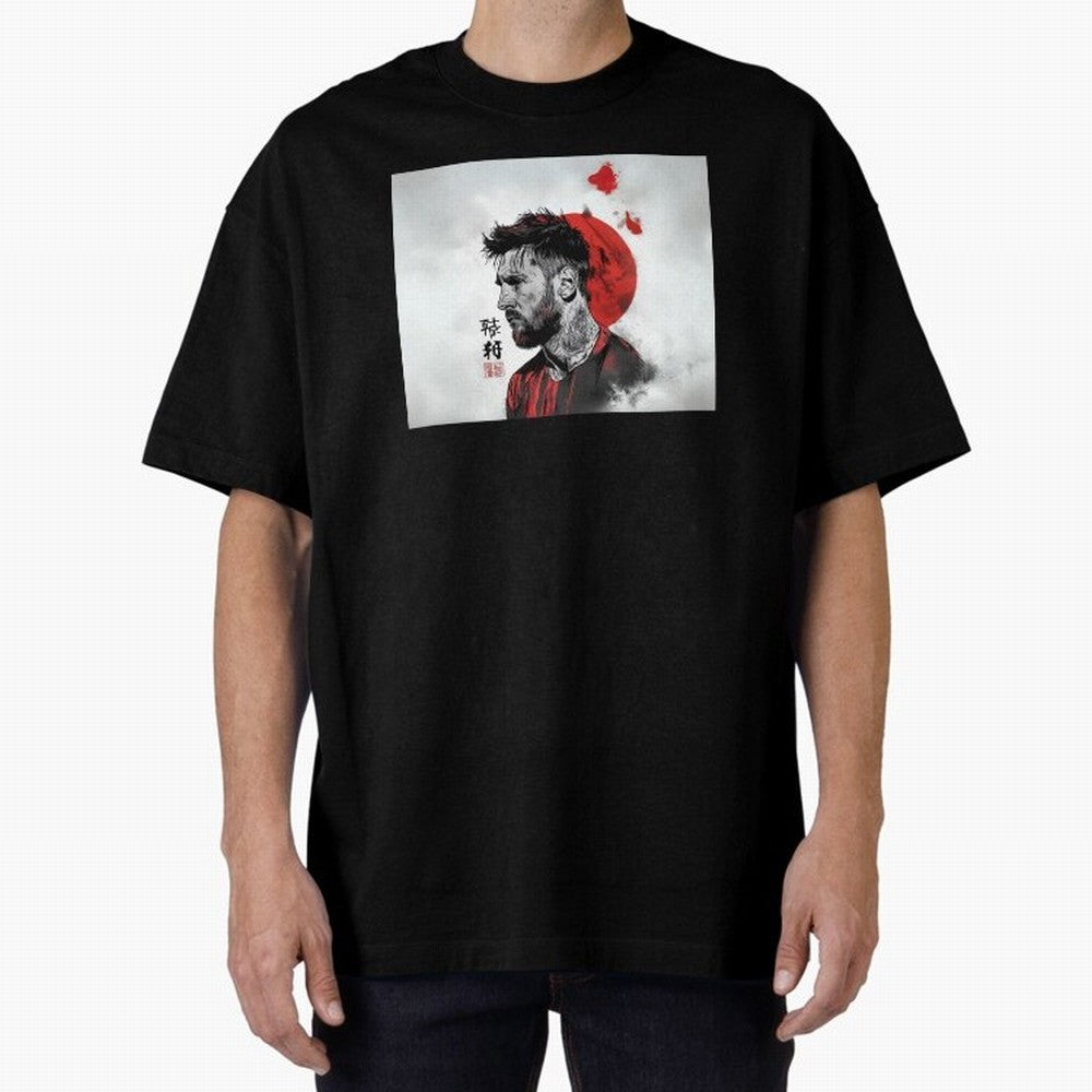 Messi Red Moon Classic T-Shirt Celebrate Football Heritage in FIFA World Cup 2026 Group Stage Spirit, Filled with Brazil, Haaland and Mbappe, Match Day Excitement, Supporter Culture, Golden Goals and Global Football Passion; Ideal for Football