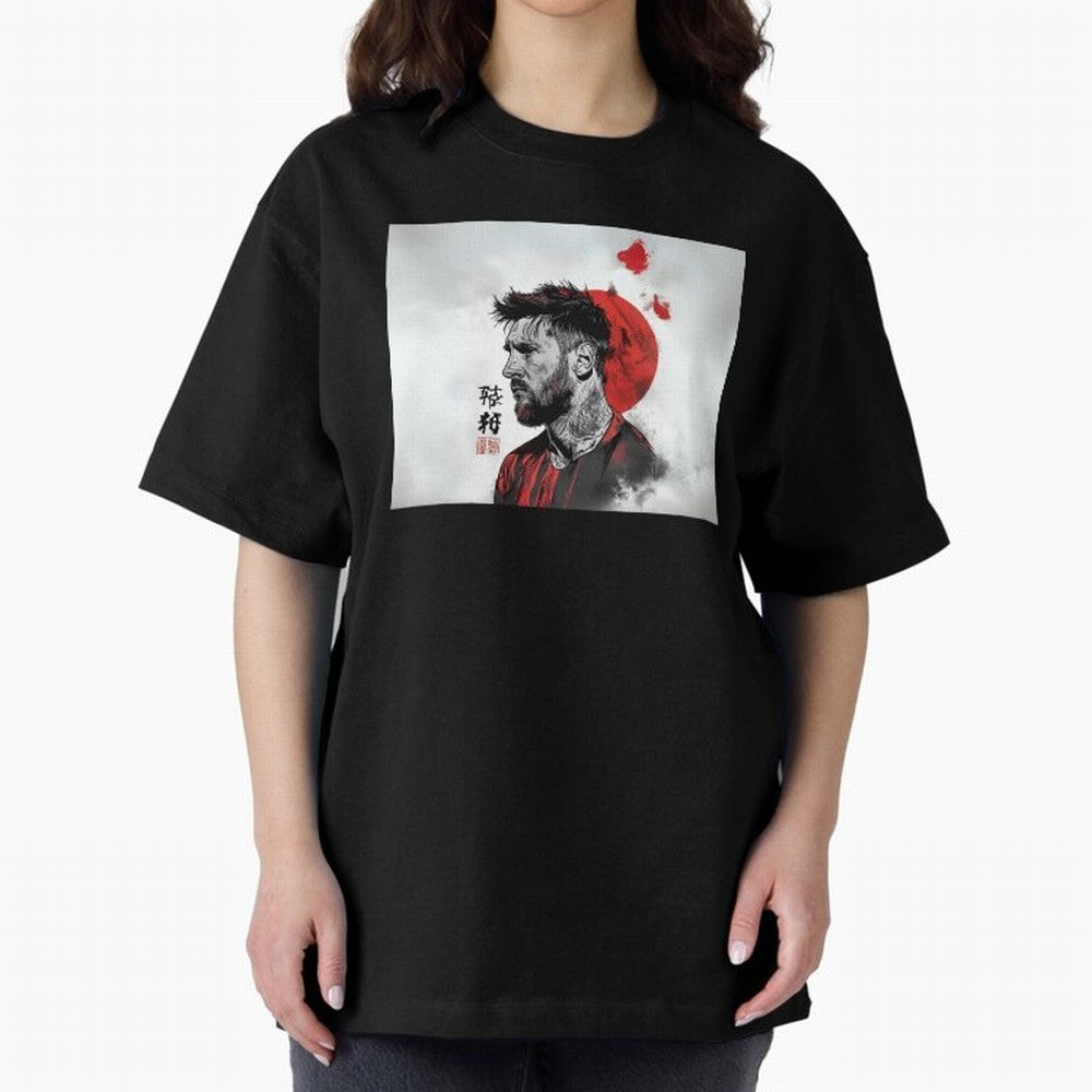 Messi Red Moon Classic T-Shirt Celebrate Football Heritage in FIFA World Cup 2026 Group Stage Spirit, Filled with Brazil, Haaland and Mbappe, Match Day Excitement, Supporter Culture, Golden Goals and Global Football Passion; Ideal for Football