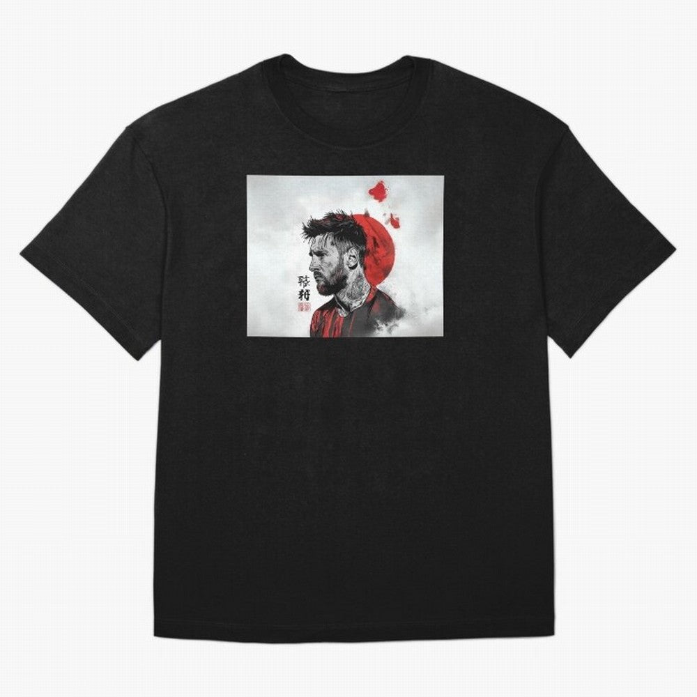 Messi Red Moon Classic T-Shirt Celebrate Football Heritage in FIFA World Cup 2026 Group Stage Spirit, Filled with Brazil, Haaland and Mbappe, Match Day Excitement, Supporter Culture, Golden Goals and Global Football Passion; Ideal for Football