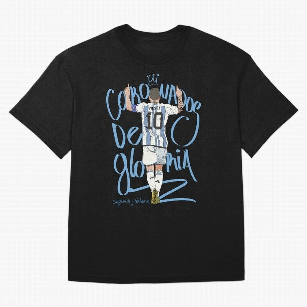 Messi, crowned with glory Active T-Shirt Make Every Kick Count in Match Day Hype around FIFA World Cup 2026 Group Stage, Haaland and Mbappe, Brazil, Soccer Culture, Superstar Moments, National Team Dreams and Competitive Fire; Perfect for