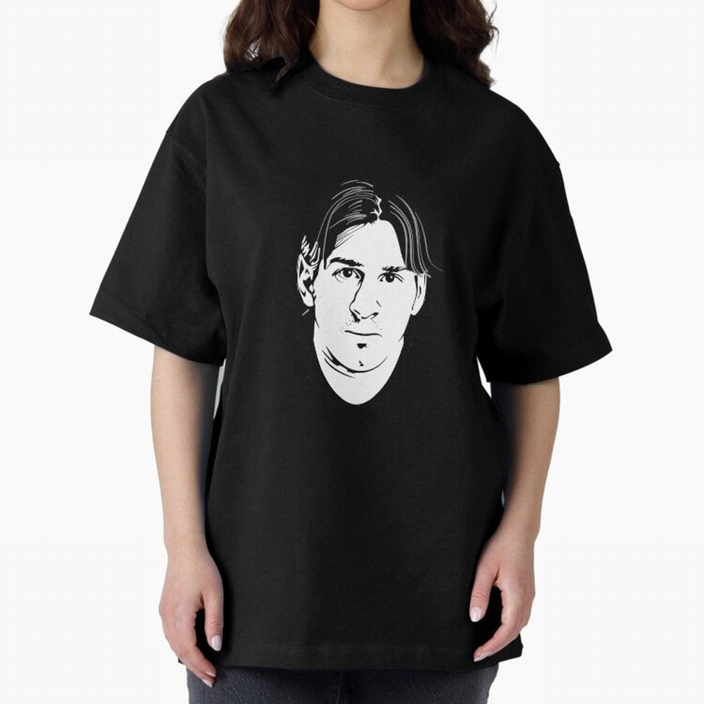 Lionel Messi face Classic T-Shirt Carry National Pride through FIFA World Cup 2026 USA Canada Mexico Inspired by Haaland, Argentina, France and Brazil Energy, Retro Football Energy, Iconic Rivalries, Trophy Chase Drama and Stadium Atmosphere;