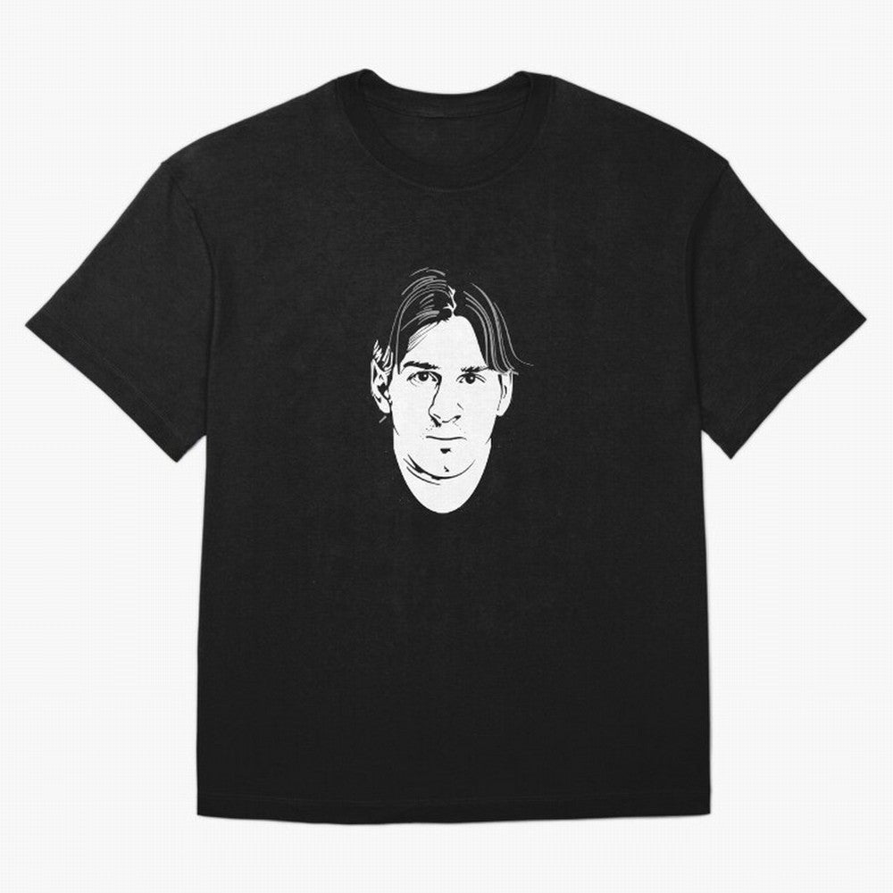 Lionel Messi face Classic T-Shirt Carry National Pride through FIFA World Cup 2026 USA Canada Mexico Inspired by Haaland, Argentina, France and Brazil Energy, Retro Football Energy, Iconic Rivalries, Trophy Chase Drama and Stadium Atmosphere;