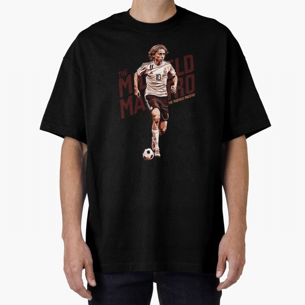 Luka - The Midfield Maestro Essential T-Shirt Remember Match Day Hype around FIFA World Cup 2026, Cristiano Ronaldo, Brazil, Portugal and Argentina, Classic Soccer Heritage, Championship Pressure, Fan Loyalty and International Pride; Made for