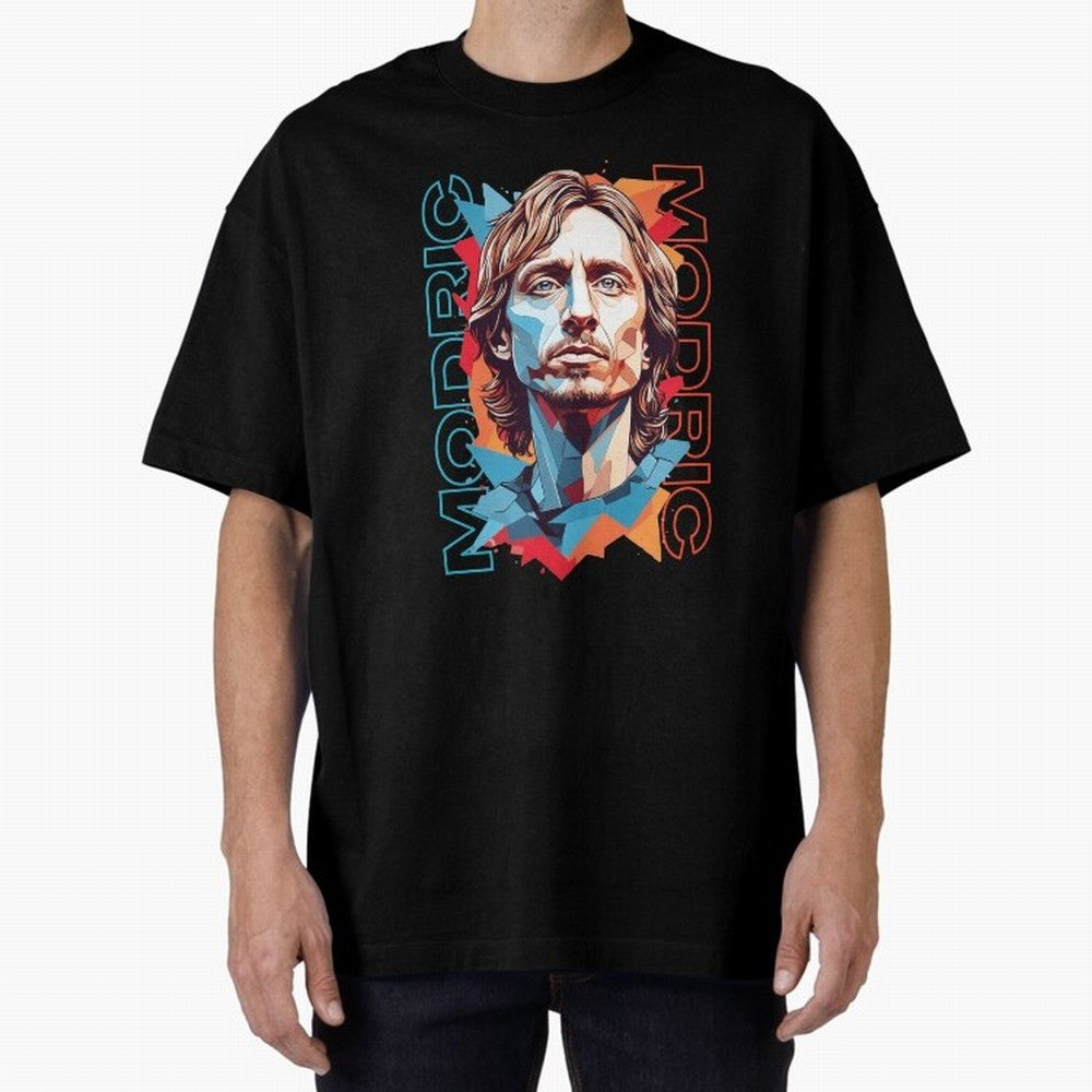 Luka Modric - Digital Art Essential T-Shirt Celebrate Every Goal in Global Football Passion for FIFA World Cup 2026, Celebrating Mbappe and Neymar, Germany, Game Day Rituals, Football Legends, Country Pride and the Road to the Final; Great for