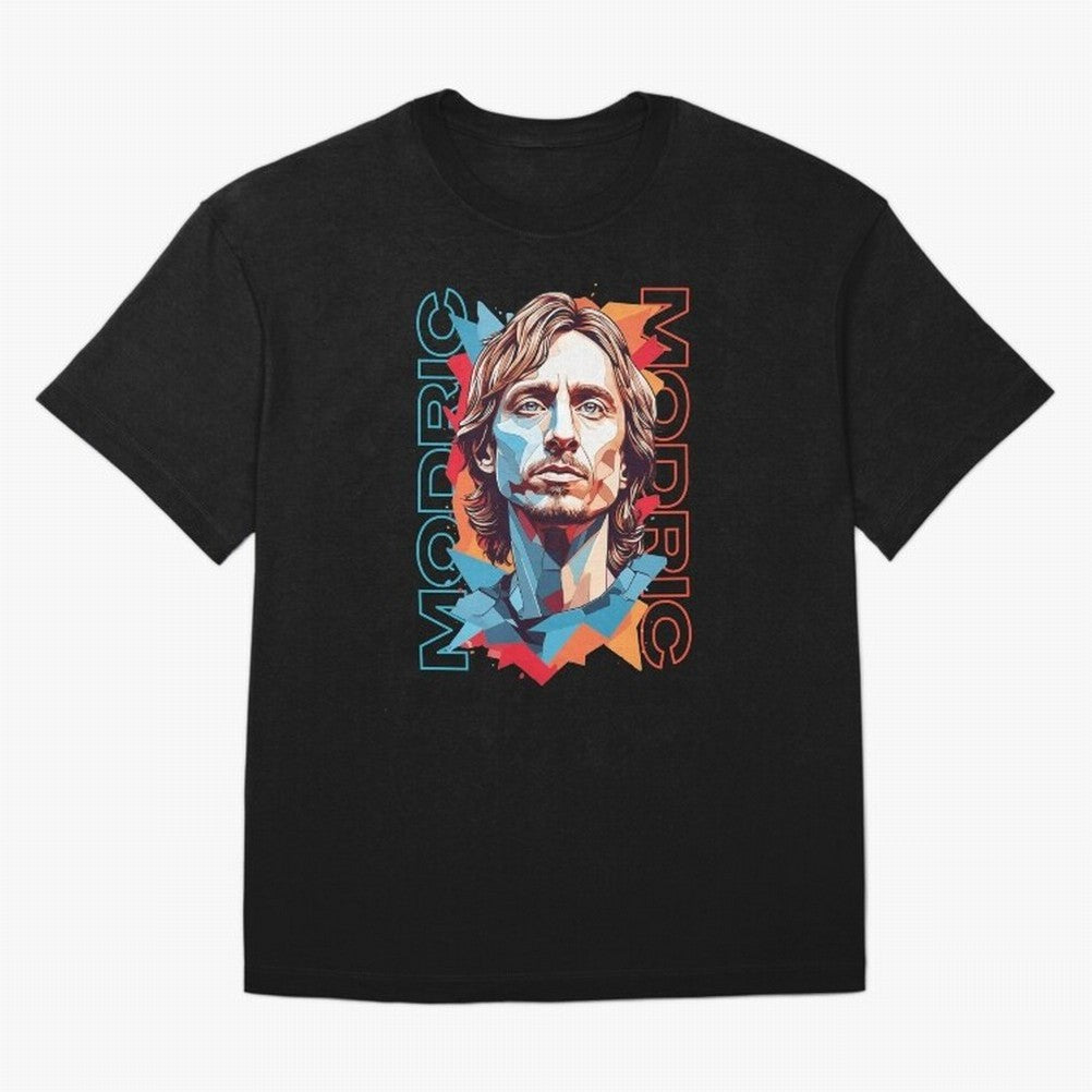 Luka Modric - Digital Art Essential T-Shirt Celebrate Every Goal in Global Football Passion for FIFA World Cup 2026, Celebrating Mbappe and Neymar, Germany, Game Day Rituals, Football Legends, Country Pride and the Road to the Final; Great for