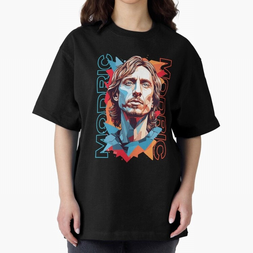 Luka Modric - Digital Art Essential T-Shirt Celebrate Every Goal in Global Football Passion for FIFA World Cup 2026, Celebrating Mbappe and Neymar, Germany, Game Day Rituals, Football Legends, Country Pride and the Road to the Final; Great for