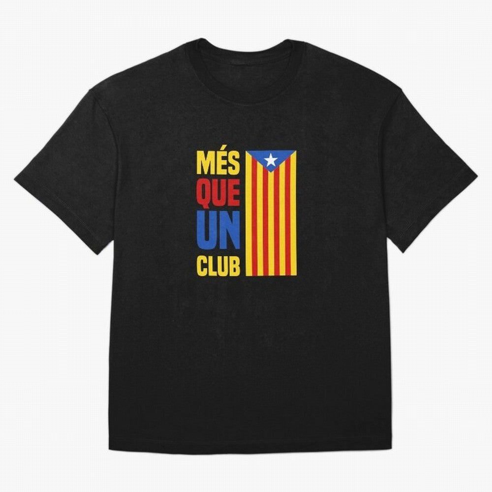 Mes Que Un Club Barcelona Essential T-Shirt Make Game Day About FIFA World Cup 2026 Group Stage Centered on Mbappe and Neymar, Spain Energy, Football Passion, Legendary Performances, Festival Vibes and Supporter Community; Made for Collectors Who