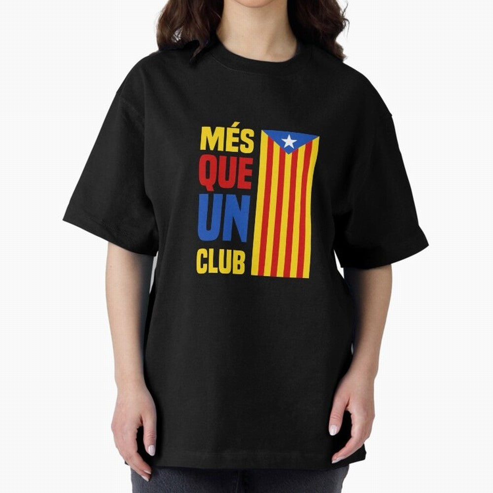 Mes Que Un Club Barcelona Essential T-Shirt Make Game Day About FIFA World Cup 2026 Group Stage Centered on Mbappe and Neymar, Spain Energy, Football Passion, Legendary Performances, Festival Vibes and Supporter Community; Made for Collectors Who