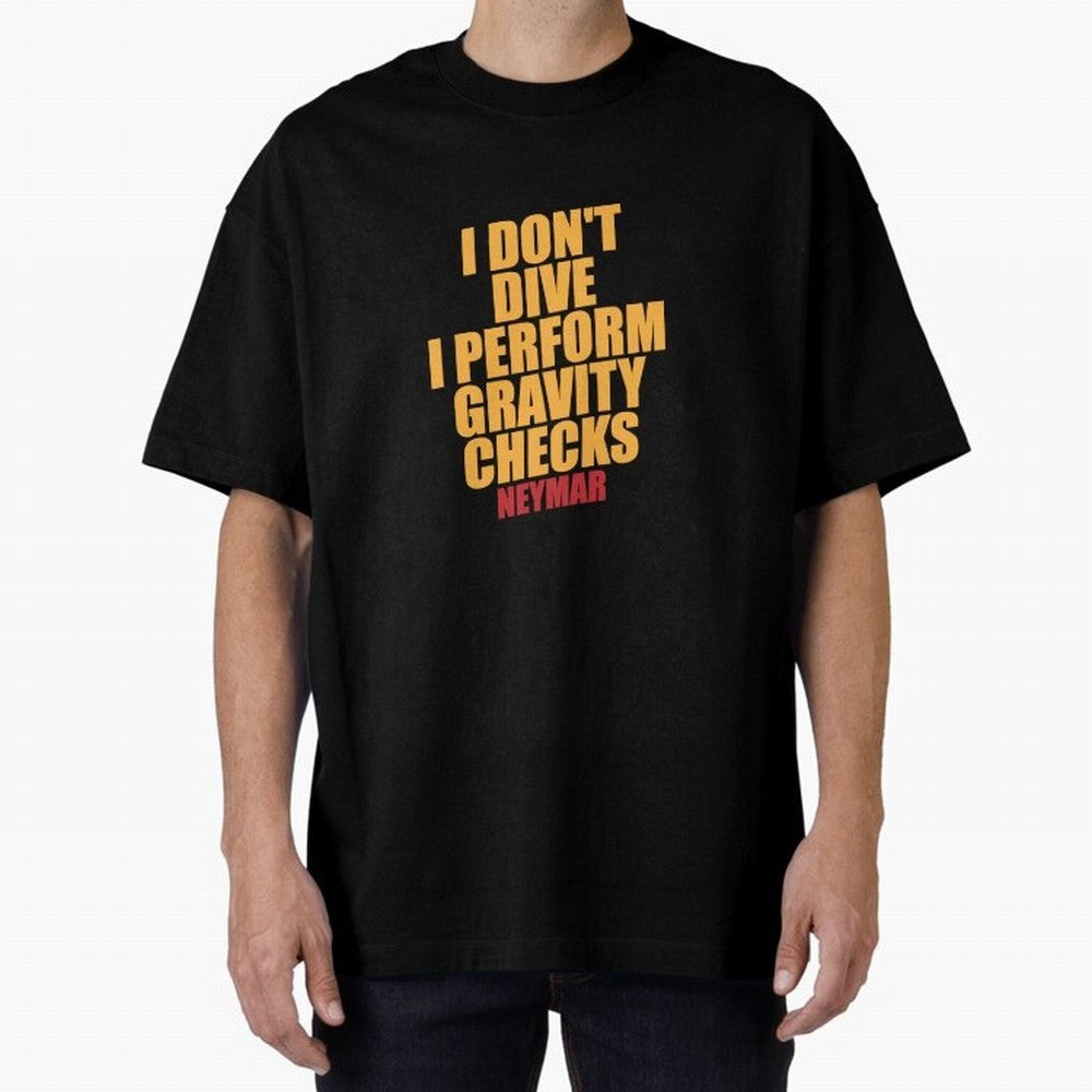 Neymar And Gravity Checks - Bold Statement Essential T-Shirt Celebrate National Team Dreams in FIFA World Cup 2026 Group Stage Spirit, with Netherlands, CR7 and Messi, Supporter Pride, Iconic Celebrations, Legendary Names and Global Match Day