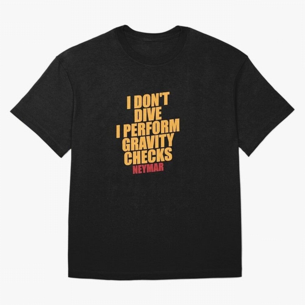 Neymar And Gravity Checks - Bold Statement Essential T-Shirt Celebrate National Team Dreams in FIFA World Cup 2026 Group Stage Spirit, with Netherlands, CR7 and Messi, Supporter Pride, Iconic Celebrations, Legendary Names and Global Match Day