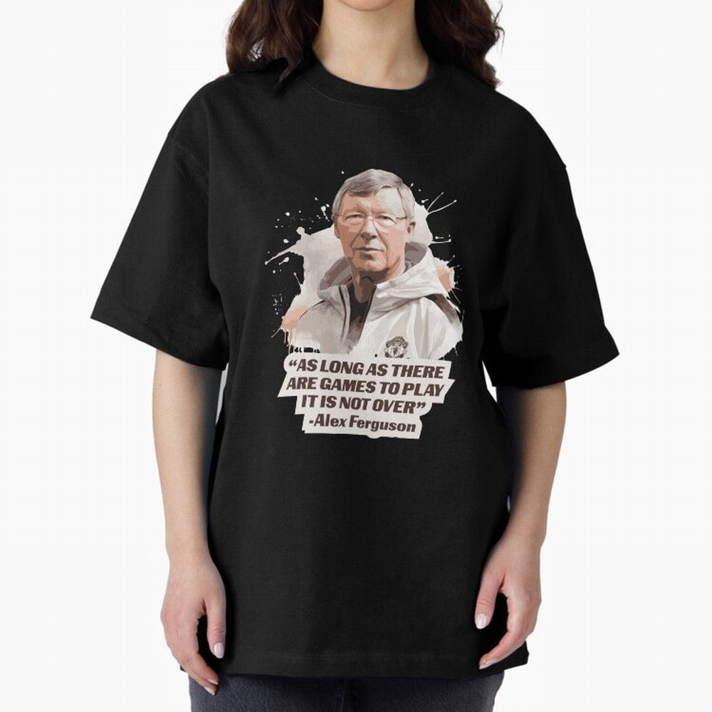 Sir Alex Ferguson - It Is Not Over Yet Essential T-Shirt Join the FIFA World Cup 2026 Journey through Haaland and Mbappe Highlights, Spain Pride, Match Day Excitement, Supporter Culture, Golden Goals and Global Football Passion; Made for Die Hard