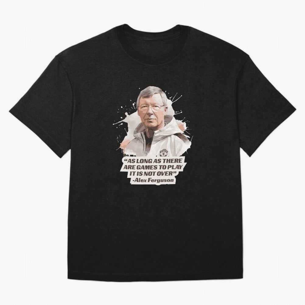 Sir Alex Ferguson - It Is Not Over Yet Essential T-Shirt Join the FIFA World Cup 2026 Journey through Haaland and Mbappe Highlights, Spain Pride, Match Day Excitement, Supporter Culture, Golden Goals and Global Football Passion; Made for Die Hard