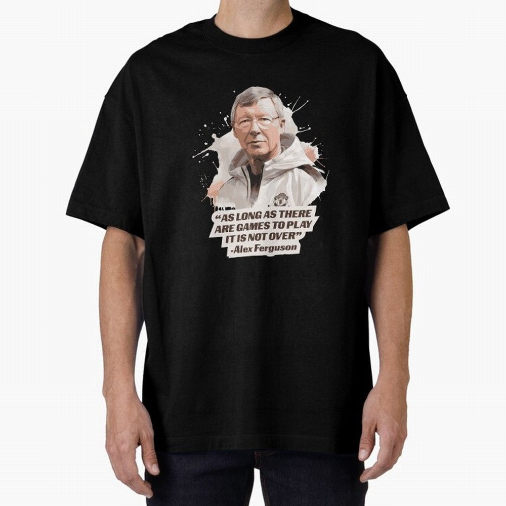 Sir Alex Ferguson - It Is Not Over Yet Essential T-Shirt Join the FIFA World Cup 2026 Journey through Haaland and Mbappe Highlights, Spain Pride, Match Day Excitement, Supporter Culture, Golden Goals and Global Football Passion; Made for Die Hard