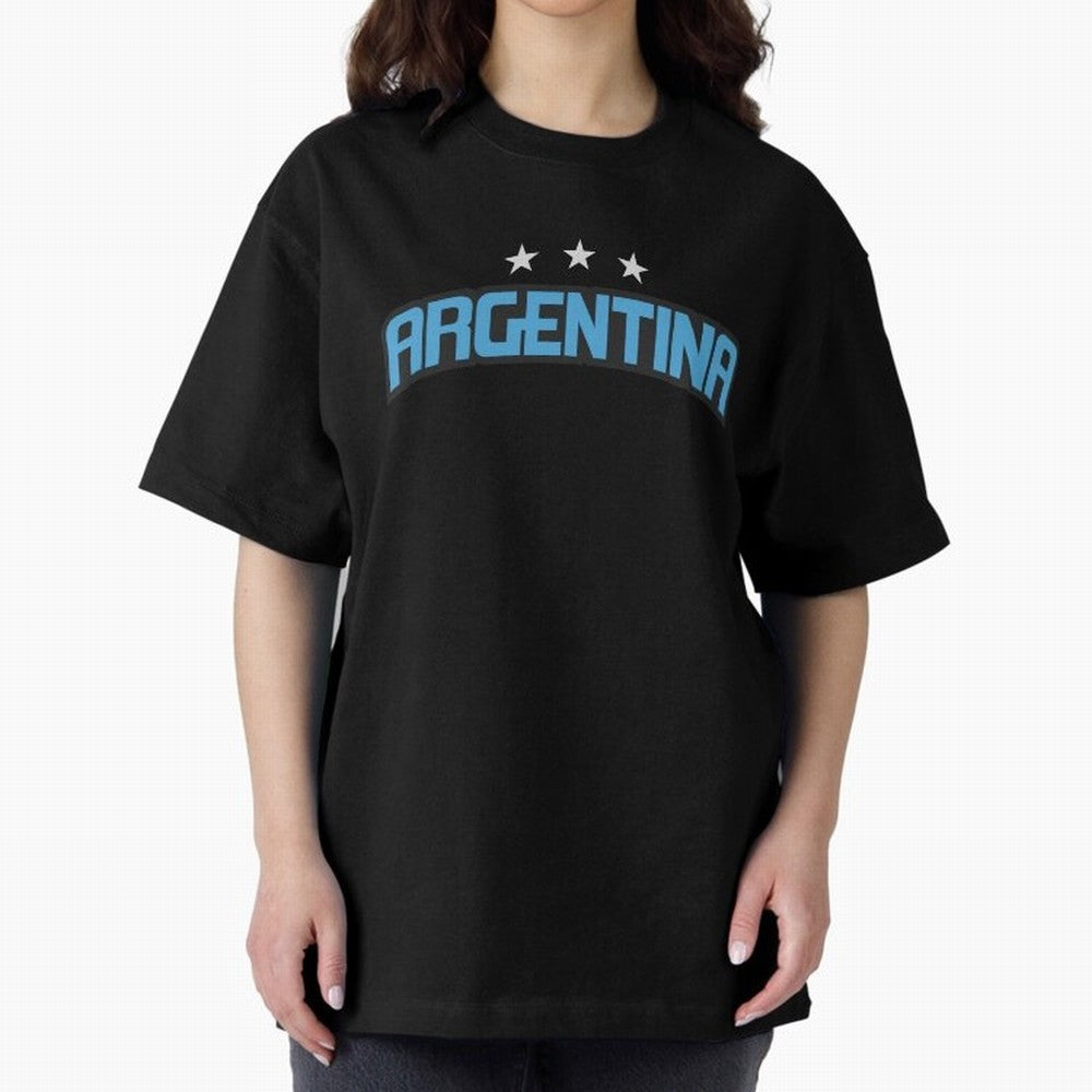 Argentina 3 Stars Classic T-Shirt Honor the Beautiful Game during the FIFA World Cup 2026 Journey through CR7 and Messi Highlights, England and Germany Pride, Stadium Chants, National Pride, Trophy Dreams and Unforgettable Football Memories; Great