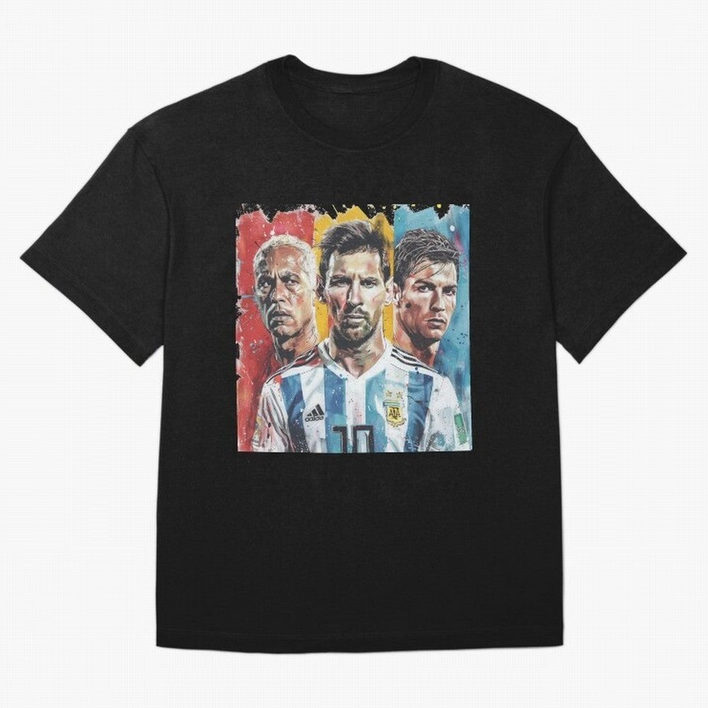 TOP 3 Soccer Players Classic T-Shirt Follow the Final Road of the FIFA World Cup 2026 Group Stage Journey through Mbappe Highlights, England and Germany Pride, Classic Soccer Heritage, Championship Pressure, Fan Loyalty and International Pride;
