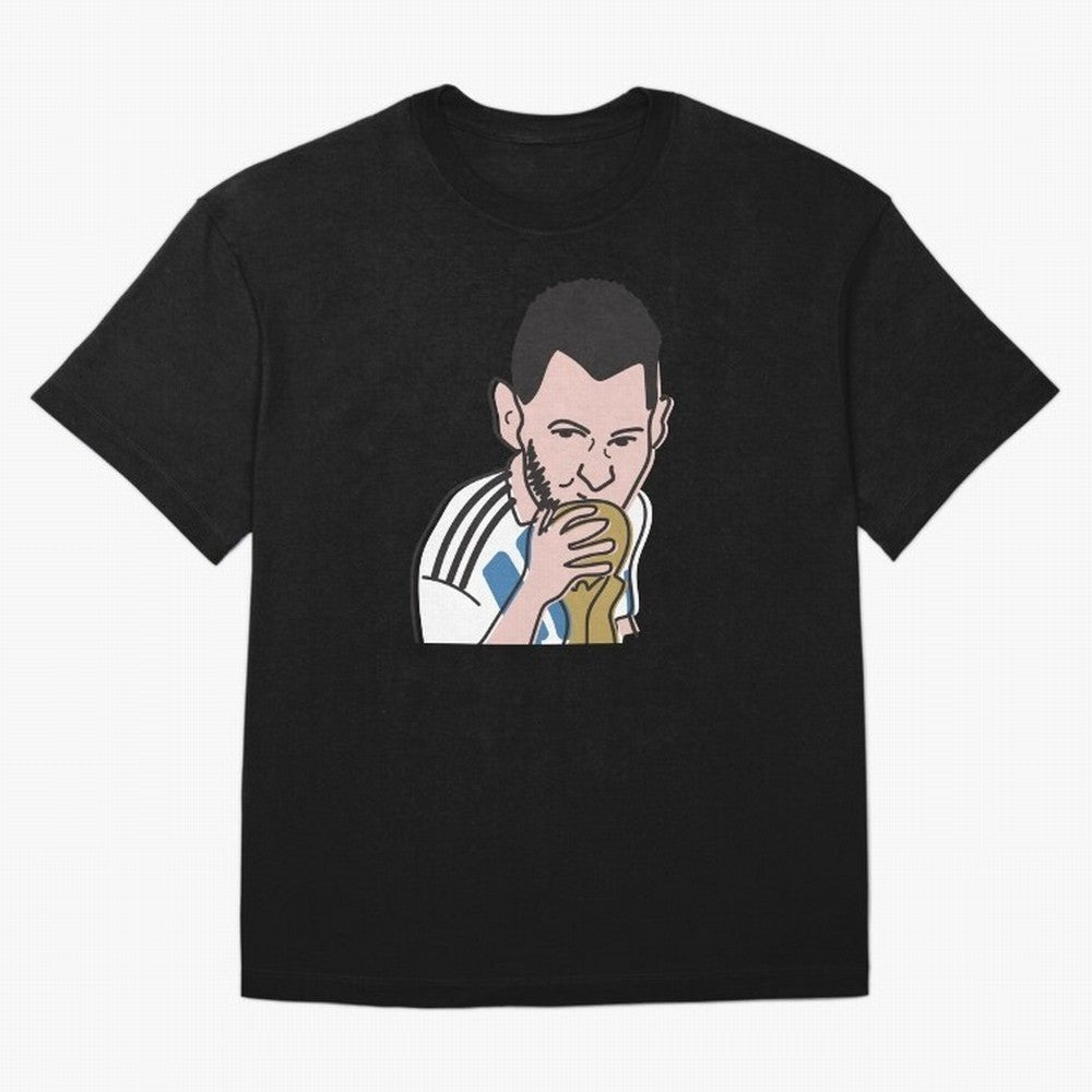 Lionel Messi in Weirdtual Reality Oversized T-Shirt Share FIFA World Cup 2026 for Fans of Neymar and England, Bringing Global Supporter Spirit, Legendary Goals, National Colors and Tournament Celebration; Great for Supporters Who Love Legendary
