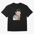 Lionel Messi in Weirdtual Reality Oversized T-Shirt Share FIFA World Cup 2026 for Fans of Neymar and England, Bringing Global Supporter Spirit, Legendary Goals, National Colors and Tournament Celebration; Great for Supporters Who Love Legendary