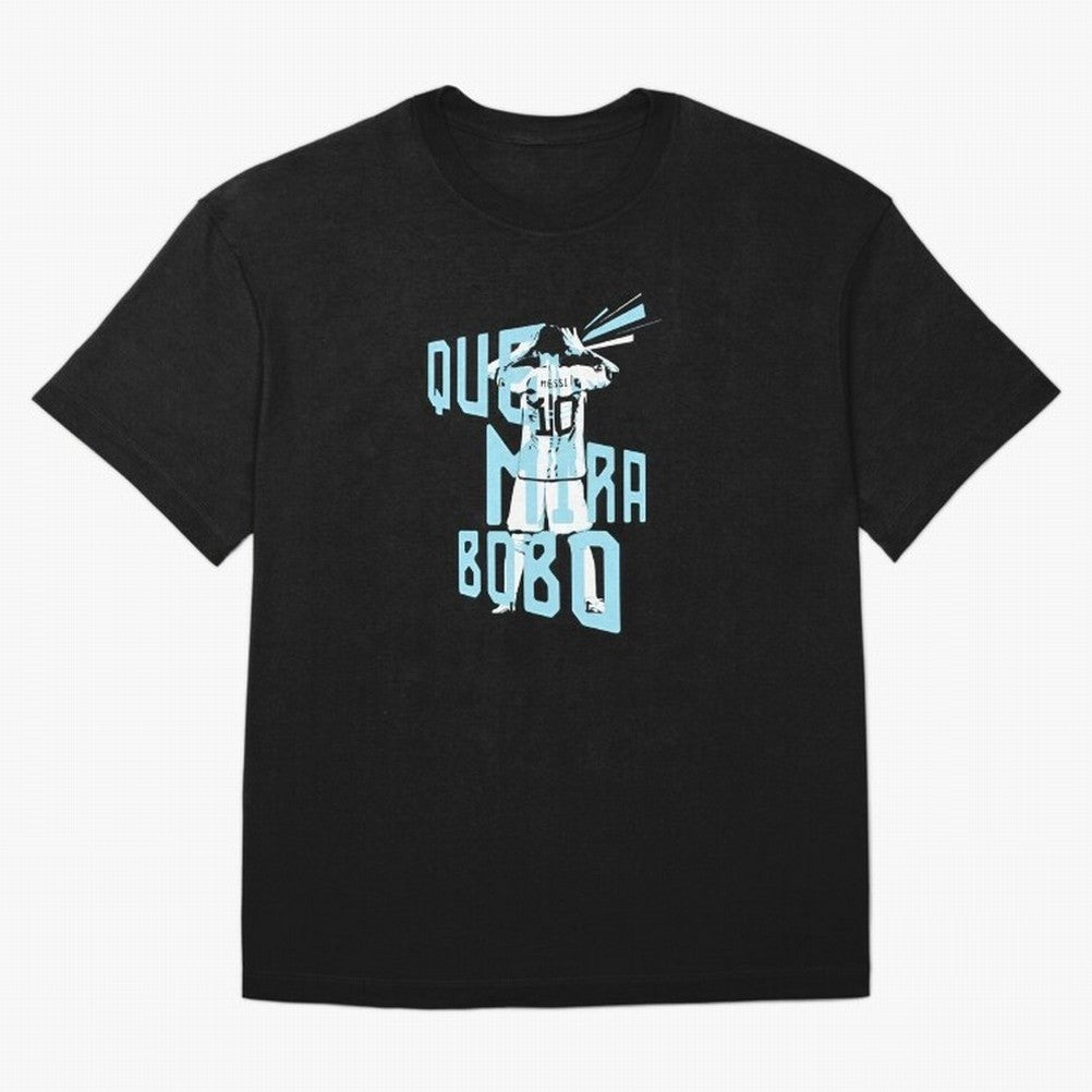 Lionel messi Que mira bobo Classic T-Shirt Keep Football History Alive during Match Day Hype around FIFA World Cup 2026 USA Canada Mexico, CR7 and Messi, Spain and Netherlands, Football History, Final Match Energy, Crowd Noise and Once in a