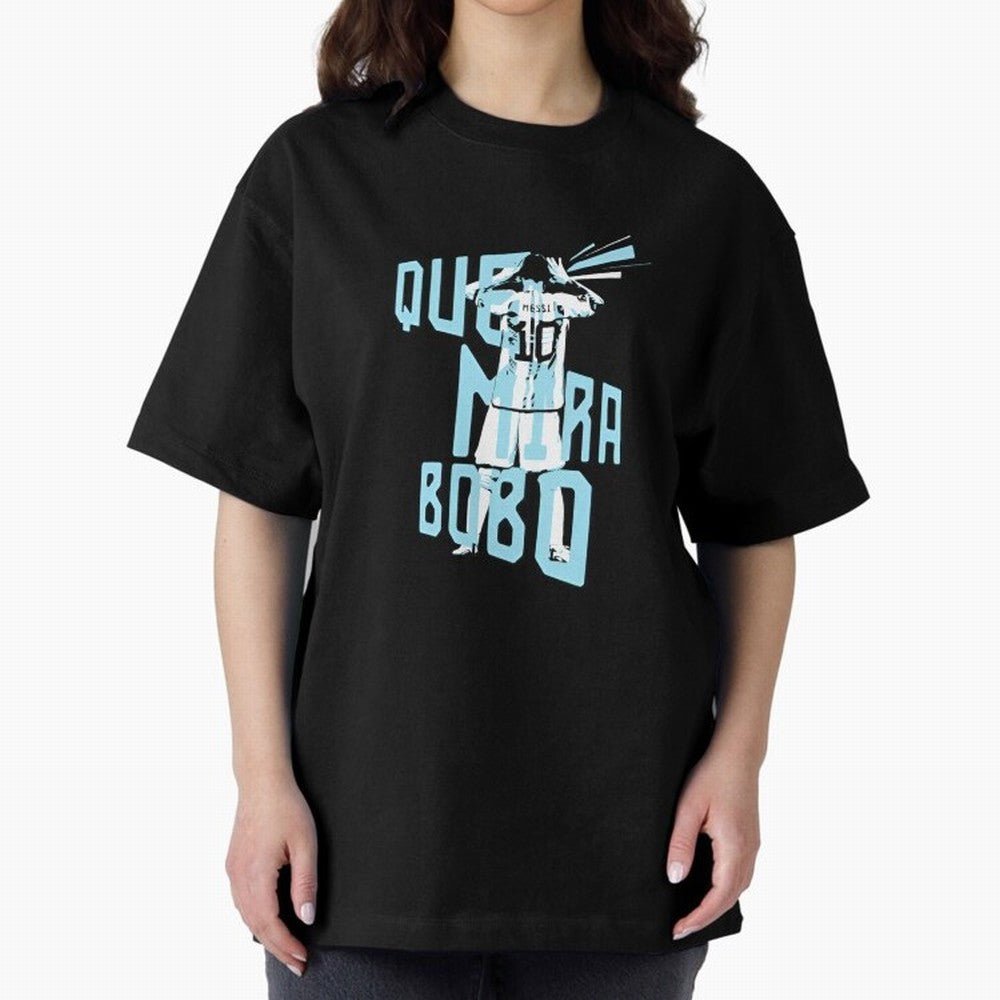 Lionel messi Que mira bobo Classic T-Shirt Keep Football History Alive during Match Day Hype around FIFA World Cup 2026 USA Canada Mexico, CR7 and Messi, Spain and Netherlands, Football History, Final Match Energy, Crowd Noise and Once in a