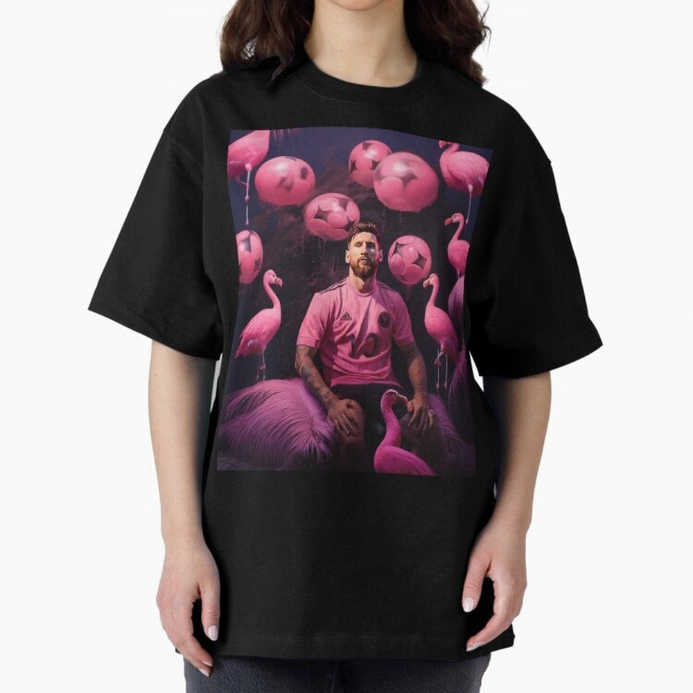 Flamingo Fantasy: Messi's Miami Elegance Active T-Shirt Bring Match Day Fire to FIFA World Cup 2026 Group Stage Spirit, Highlighting Brazil, Portugal and Argentina, Cristiano Ronaldo, Haaland and CR7, Champion Mindset, Group Stage Buzz, Knockout
