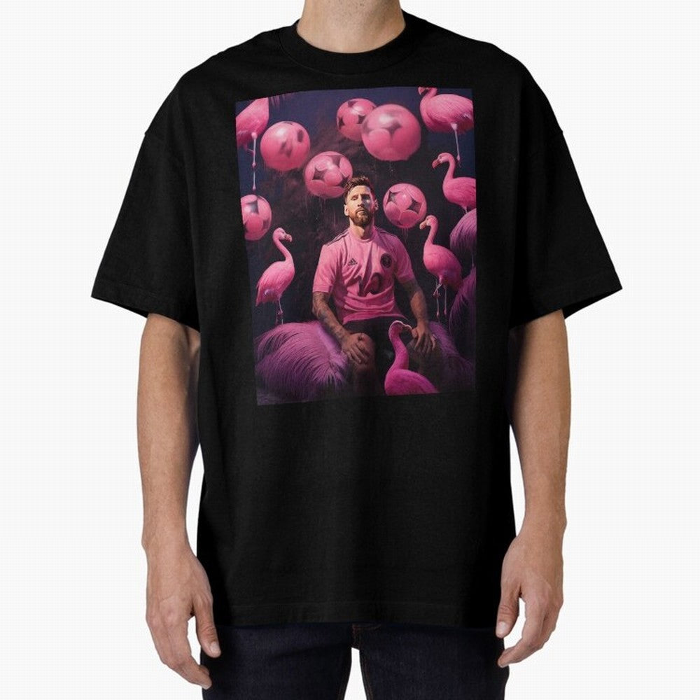 Flamingo Fantasy: Messi's Miami Elegance Active T-Shirt Bring Match Day Fire to FIFA World Cup 2026 Group Stage Spirit, Highlighting Brazil, Portugal and Argentina, Cristiano Ronaldo, Haaland and CR7, Champion Mindset, Group Stage Buzz, Knockout