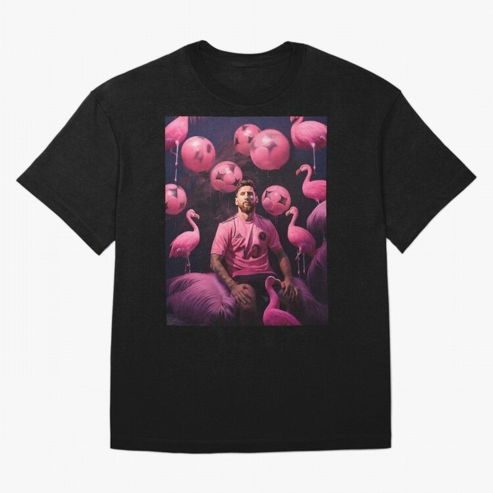 Flamingo Fantasy: Messi's Miami Elegance Active T-Shirt Bring Match Day Fire to FIFA World Cup 2026 Group Stage Spirit, Highlighting Brazil, Portugal and Argentina, Cristiano Ronaldo, Haaland and CR7, Champion Mindset, Group Stage Buzz, Knockout