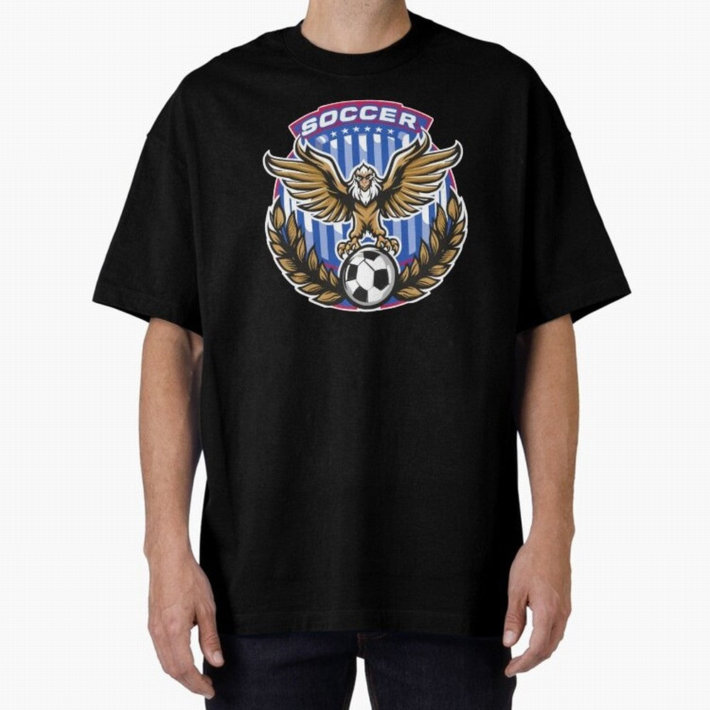 Goal! The Global Phenomenon of Soccer Oversized T-Shirt Remember Iconic Moments from Global Football Passion for FIFA World Cup 2026, Inspired by Messi, CR7 and Mbappe, Brazil, Supporter Pride, Iconic Celebrations, Legendary Names and Global Match
