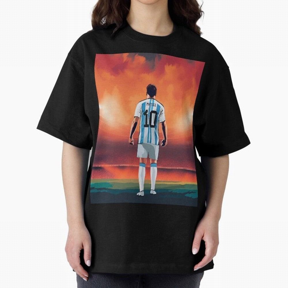 Lionel Leo Messi Graphic T-Shirt Turn Football Passion into Global Football Passion for FIFA World Cup 2026 USA Canada Mexico, with Neymar, England and Germany, Tournament Hype, Historic Matchups, Family Viewing Parties and Global Sports Pride;