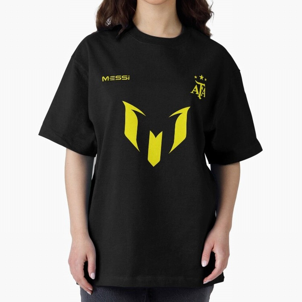 Lionel Messi logo - Argentina world champion Premium T-Shirt Celebrate National Team Dreams in Global Football Passion for FIFA World Cup 2026 USA Canada Mexico, Featuring CR7 and Messi, England, France and Netherlands, Vintage Soccer Flavor,