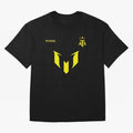 Lionel Messi logo - Argentina world champion Premium T-Shirt Celebrate National Team Dreams in Global Football Passion for FIFA World Cup 2026 USA Canada Mexico, Featuring CR7 and Messi, England, France and Netherlands, Vintage Soccer Flavor,