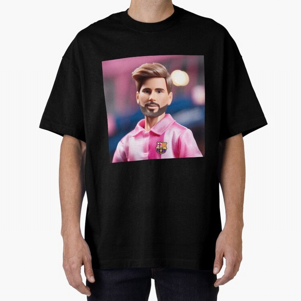 If Messi were a Barbie doll... Premium T-Shirt Fuel Global Football Passion for FIFA World Cup 2026 Group Stage, with Messi and Cristiano Ronaldo, Portugal, Champion Mindset, Group Stage Buzz, Knockout Tension and Passionate Fan Culture; Ideal for