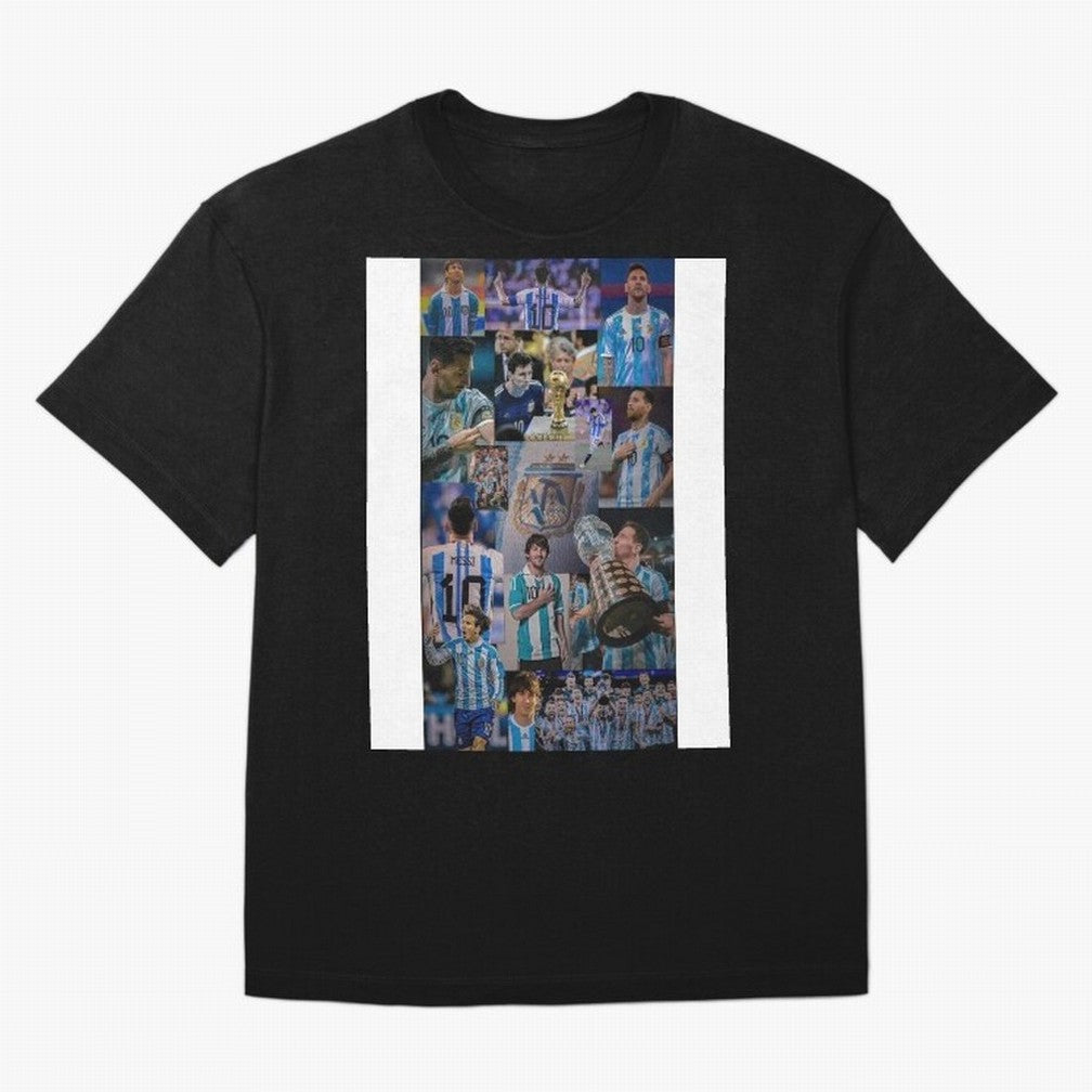 Lionel Messi Graphic T-Shirt Show Your Love for FIFA World Cup 2026 Group Stage Featuring Cristiano Ronaldo, Argentina, France and Brazil Energy, Sports Nostalgia, International Competition, Famous Players and Unforgettable Victories; Perfect for