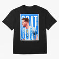Lionel Messi The GOAT Illustration artwork Premium T-Shirt Bring Trophy Dreams to Global Football Passion for FIFA World Cup 2026 USA Canada Mexico, Inspired by Neymar, Haaland and Cristiano Ronaldo, England and Germany, Goal Celebration Energy,