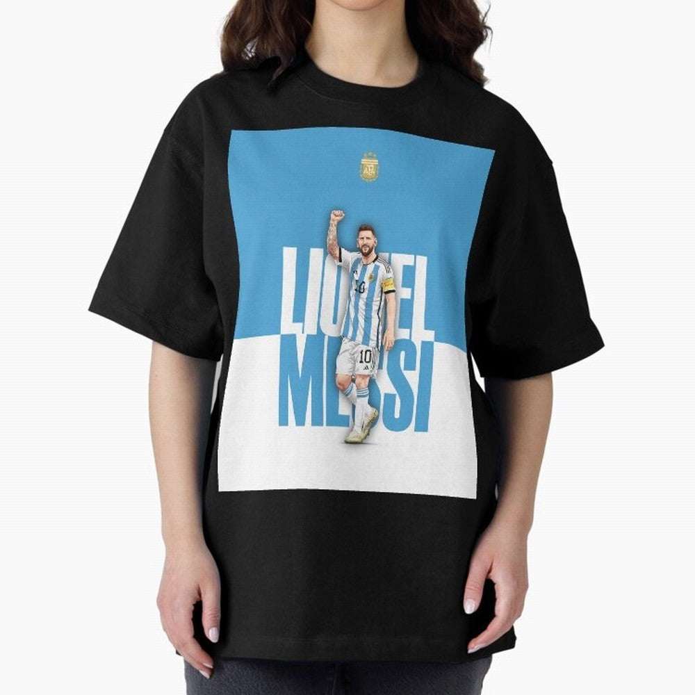 Lionel Messi - Iconic Soccer Legend Graphic T-Shirt Carry the Colors and Pride of Match Day Hype around FIFA World Cup 2026 USA Canada Mexico, Neymar, Haaland and Cristiano Ronaldo, England, Stadium Memories, Football Loyalty, International Chants