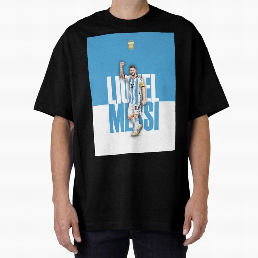 Lionel Messi - Iconic Soccer Legend Graphic T-Shirt Carry the Colors and Pride of Match Day Hype around FIFA World Cup 2026 USA Canada Mexico, Neymar, Haaland and Cristiano Ronaldo, England, Stadium Memories, Football Loyalty, International Chants